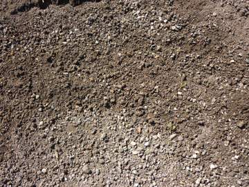 Topdown view of our Recycled Screened Soil